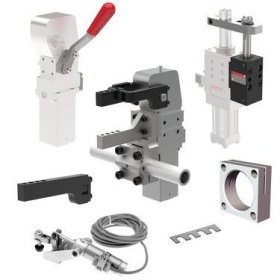 Принадлежности для  пневматических силовых зажимов