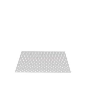 Лист защитный алюминиевый 1494х1494 мм с диагональной сеткой отверстий арт. 280207.D